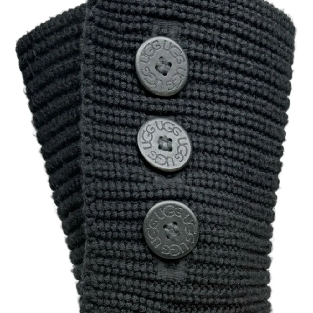UGG Classic Cardy Knit Button Boots Grunge Cozy - Picture 2 of 12